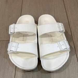 Kids White Sandals